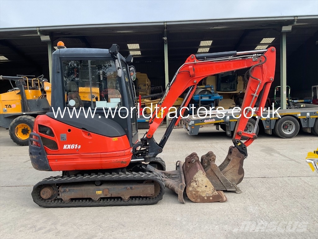 Kubota KX 61-3 Minigravemaskiner