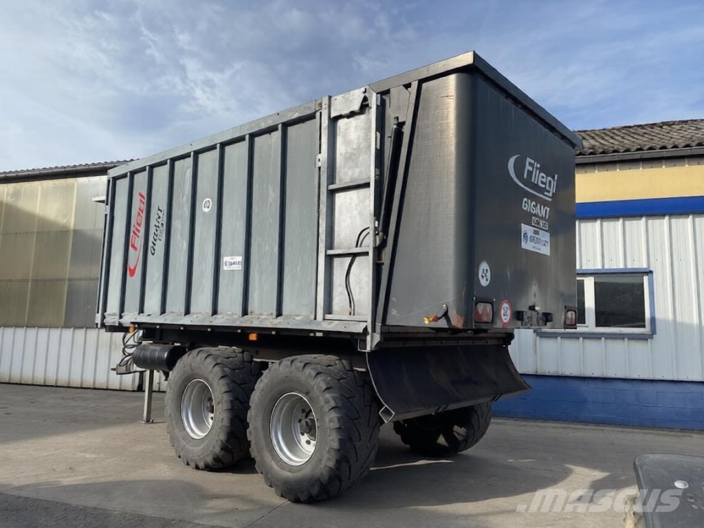 Fliegl ASW 253 Remolques con caja de volteo