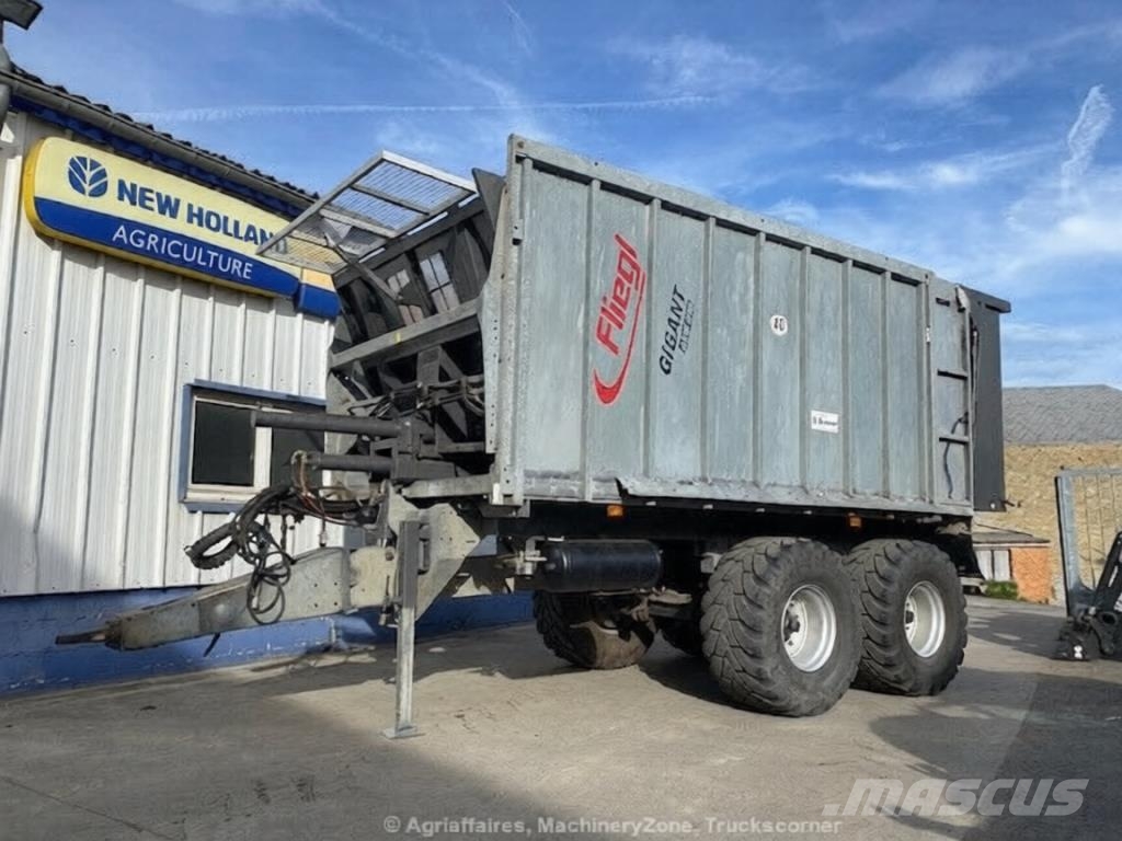 Fliegl ASW 253 Remolques con caja de volteo
