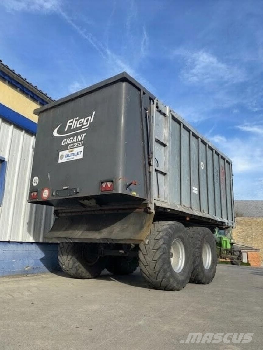 Fliegl ASW 253 Remolques con caja de volteo