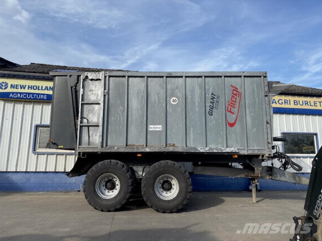 Fliegl ASW 253 Remolques con caja de volteo