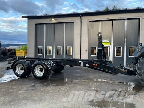 Palmse Trailer 115 lastväxlare 16ton 6m flak Návesové nadstavby