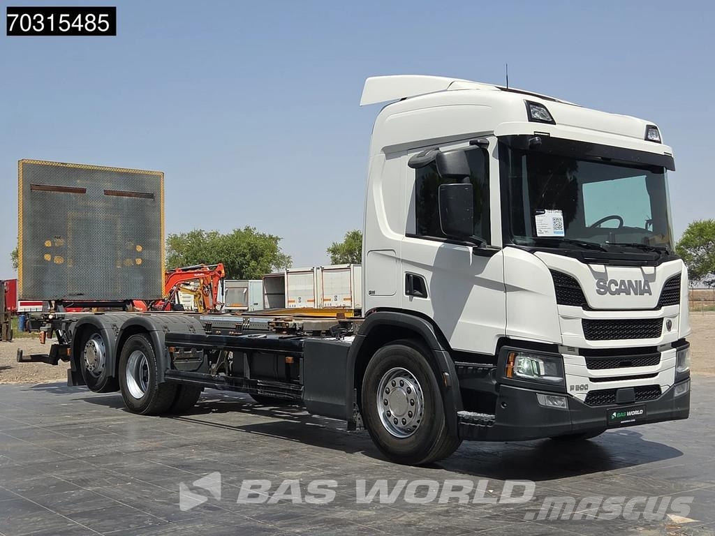 Scania P500 P 6X2 Eje Direccional+Elevable Suspensión Neu شاحنات قابلة للفك