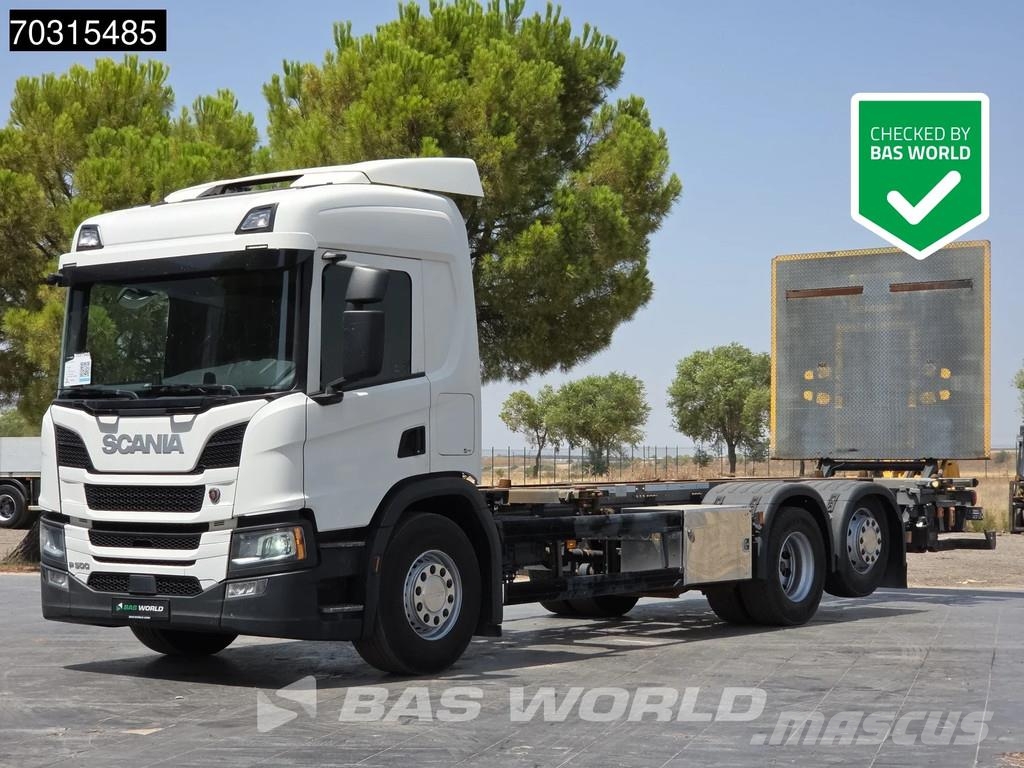 Scania P500 P 6X2 Eje Direccional+Elevable Suspensión Neu شاحنات قابلة للفك