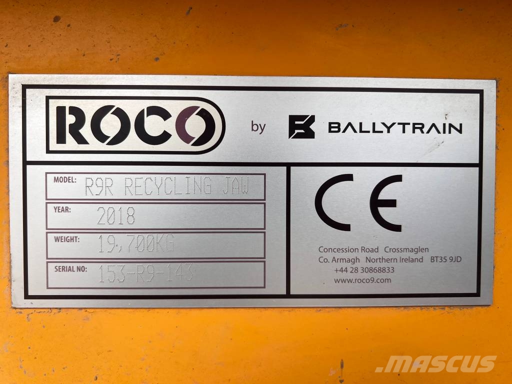 ROCO R9R الكسارات المتنقلة