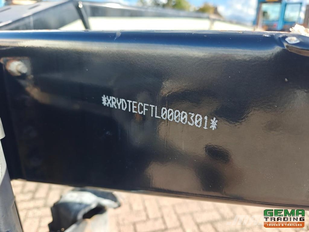 D-tec FLEXITRAILER Multi - 3x Extendable - Lift Axle - 4 Containerchassis