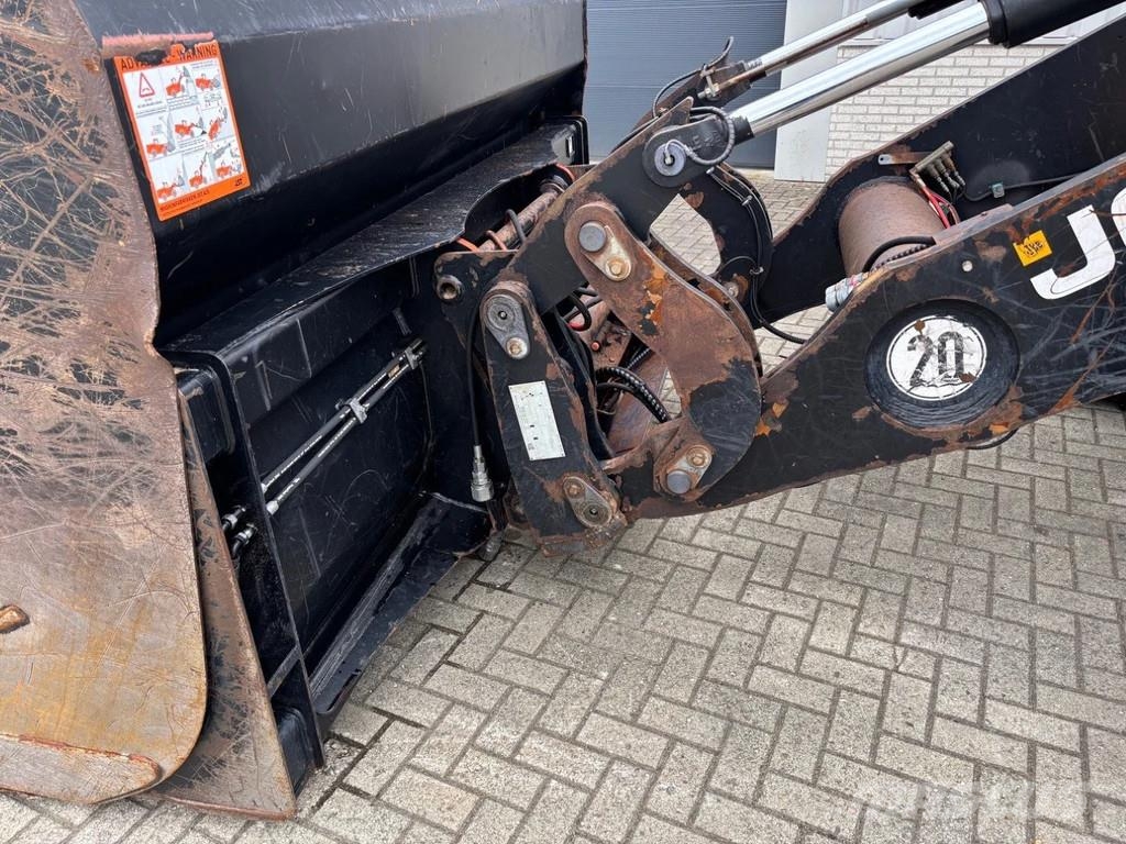 JCB 437WHT T4F Wheelloader, highlift with hightip buck Incarcator pe pneuri