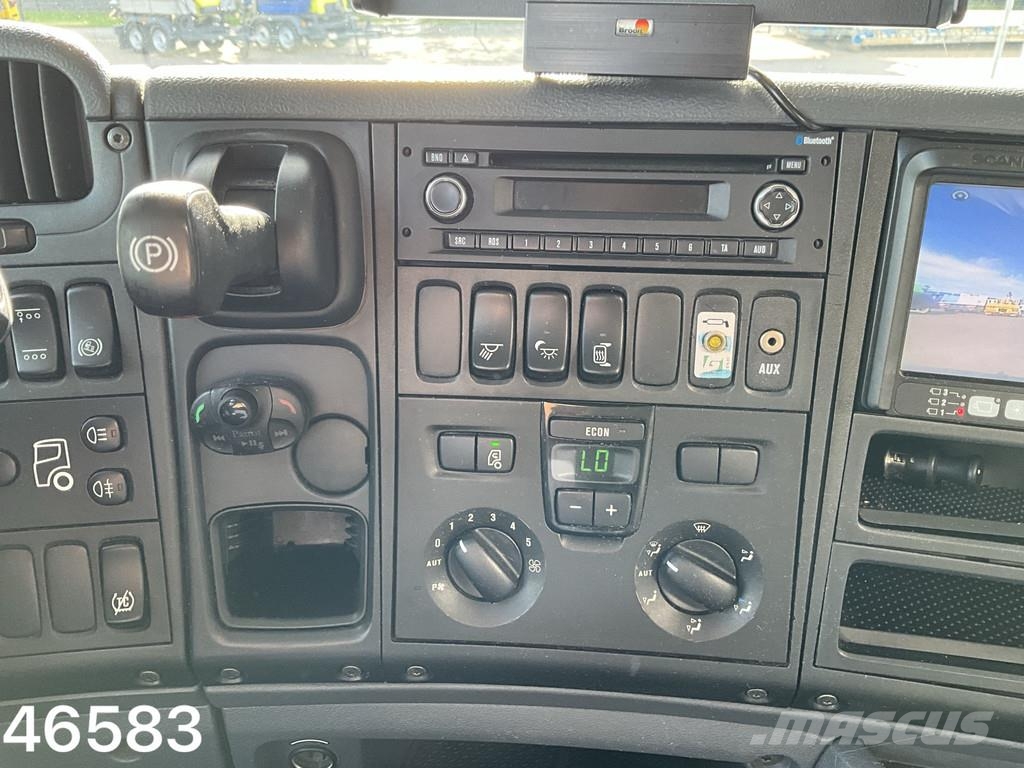 Scania G 410 8x2 Euro 6 Hiab 28 Tonmeter laadkraan Kroghejs