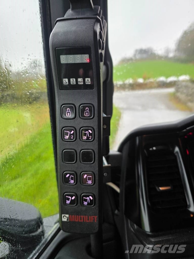 Scania R660 V8 8x4 Tridem – Hooklift – Snow Plo Hook lift trucks