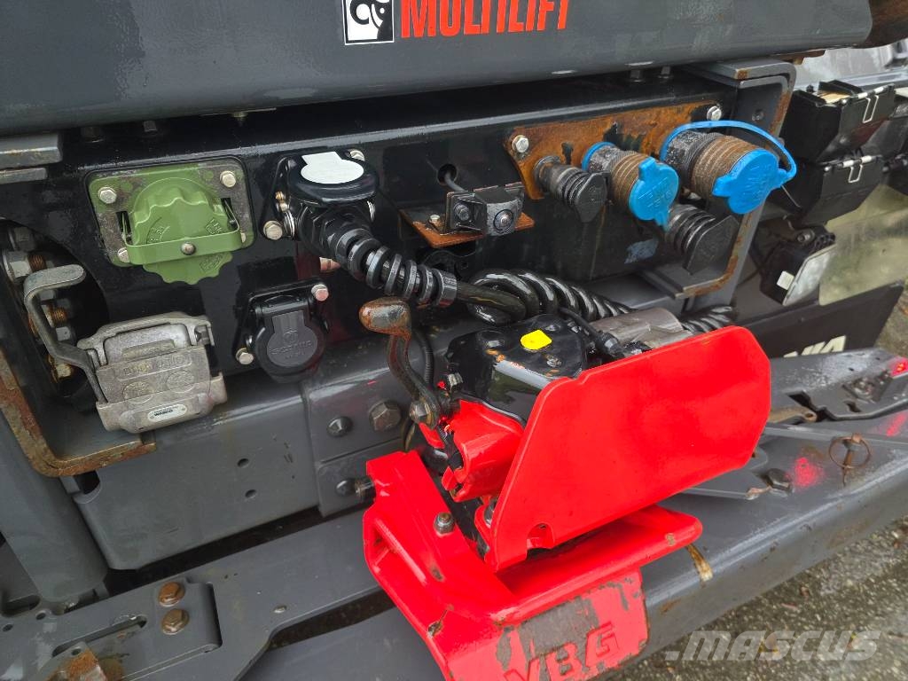 Scania R660 V8 8x4 Tridem – Hooklift – Snow Plo Hook lift trucks