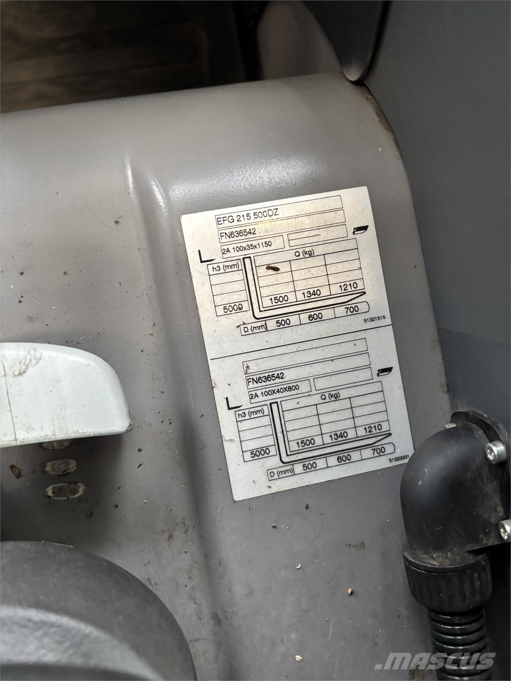 Jungheinrich EFG 215 Triplex Wózki elektryczne