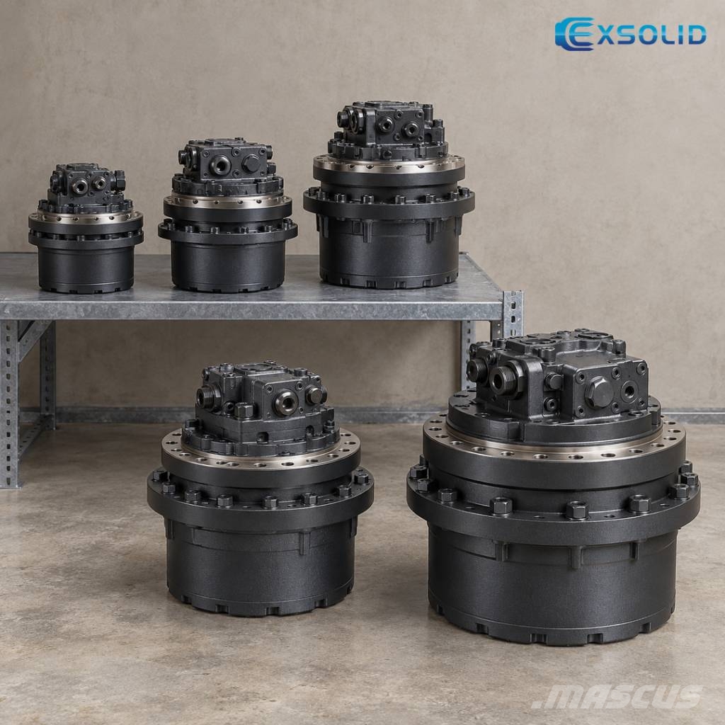 Kato Final Drives for machinery 1 to 30 metric tons Chassi och upphängning