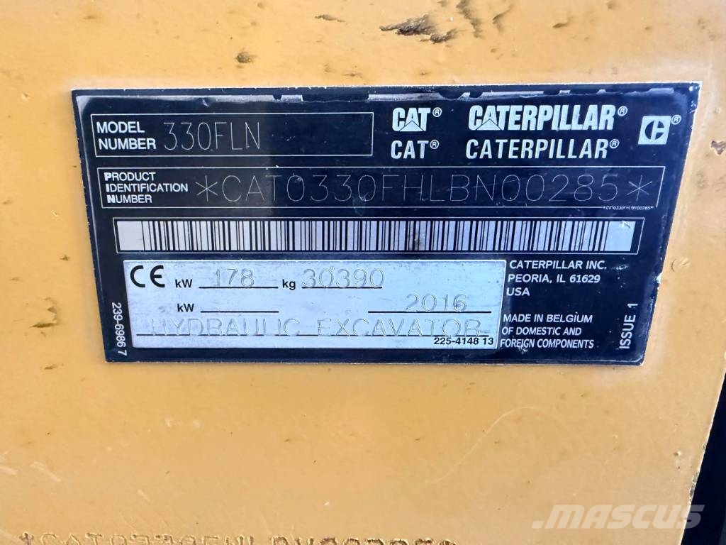 CAT 330F LN Kāpurķēžu ekskavatori