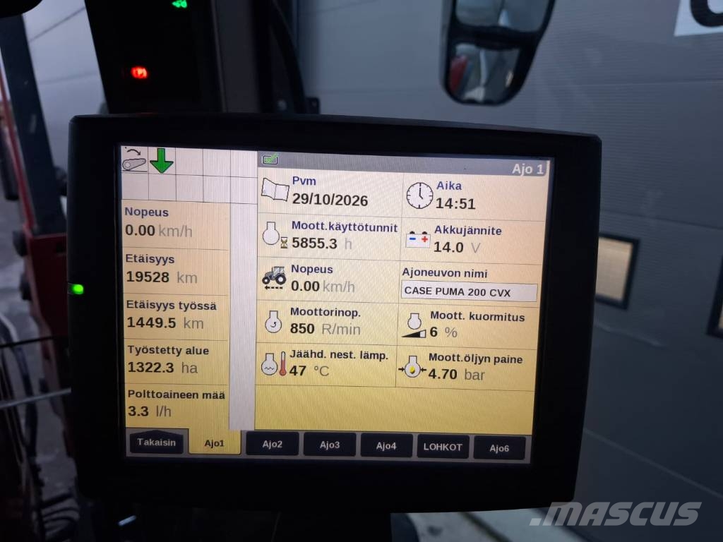 Case IH Puma 200 CVX Traktorit