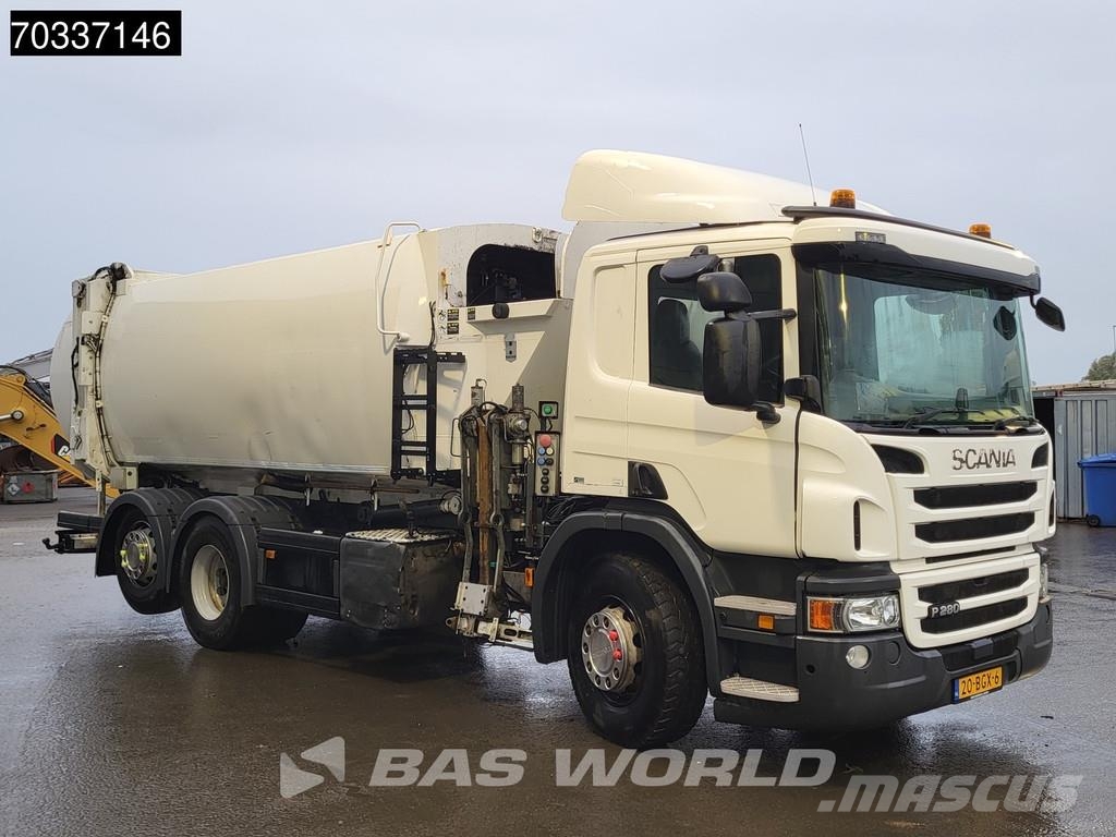 Scania P280 6X2 RHD Zoeller Garbage Truck Euro 6 塵芥車、パッカー車