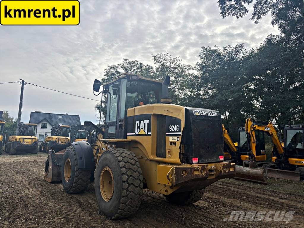 CAT 924 G ŁADOWARKA KOŁOWA 2006R.| LIEBHERR 524 KOMATS Pyöräkuormaajat