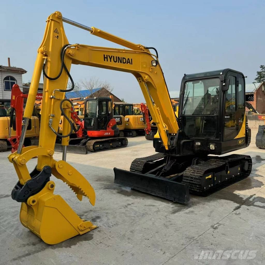 Hyundai Robex 60-7 Mini bagri <7t