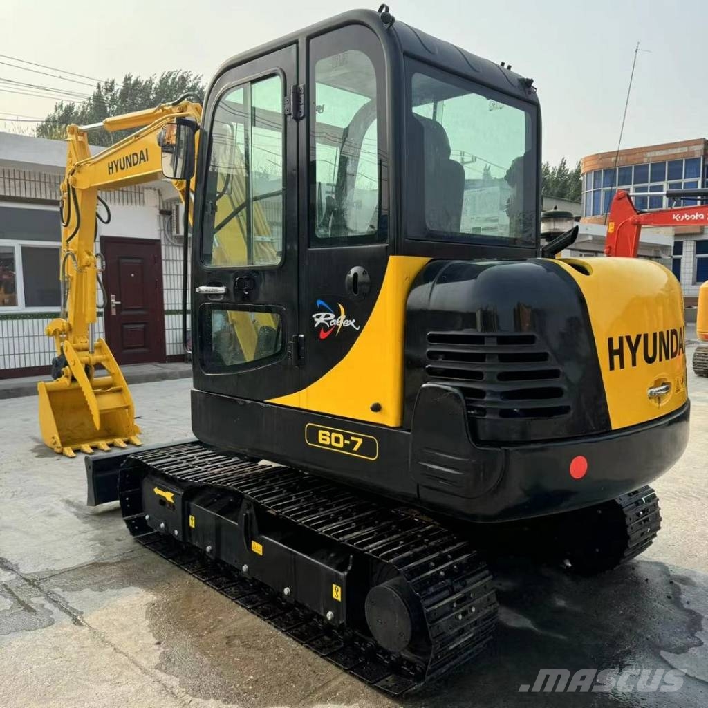 Hyundai Robex 60-7 Mini bagri <7t