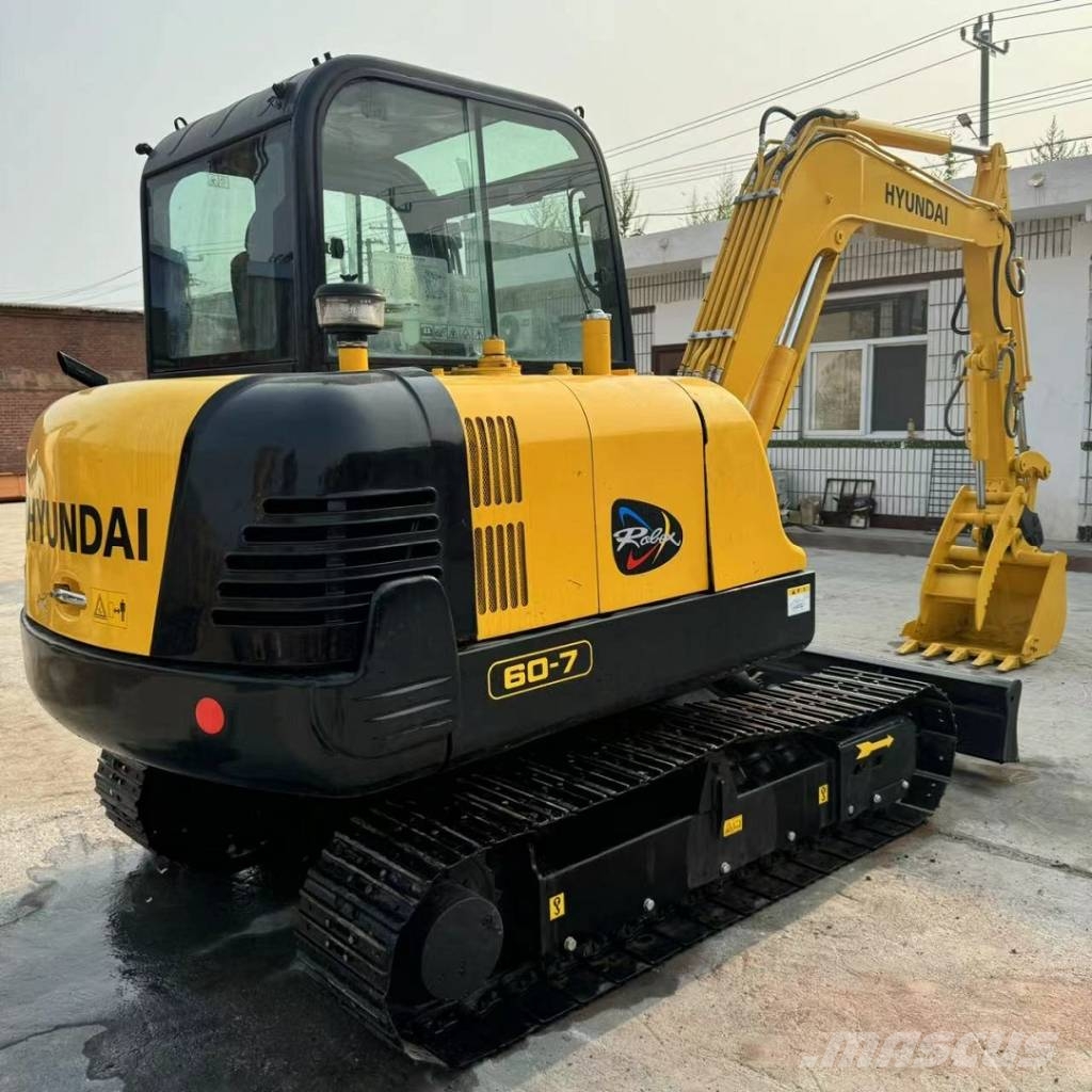 Hyundai Robex 60-7 Mini bagri <7t