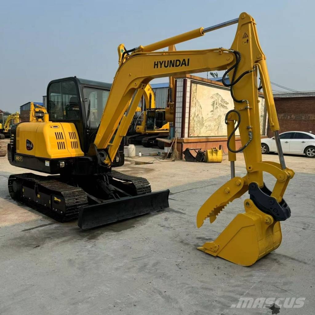 Hyundai Robex 60-7 Mini bagri <7t