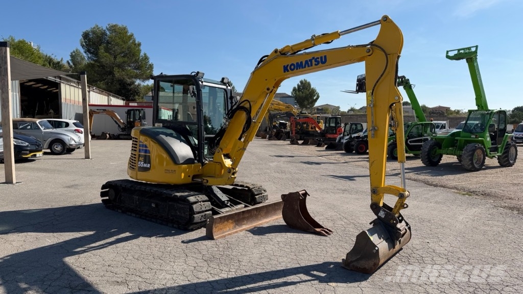 Komatsu PC 55 MR-5 Mini kotrók < 7t