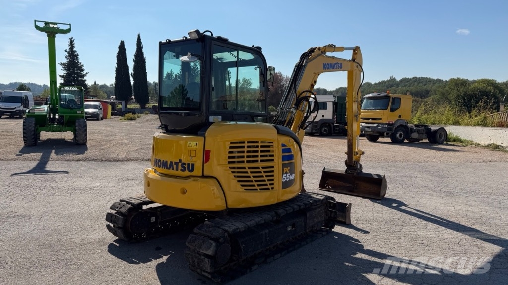 Komatsu PC 55 MR-5 Mini kotrók < 7t