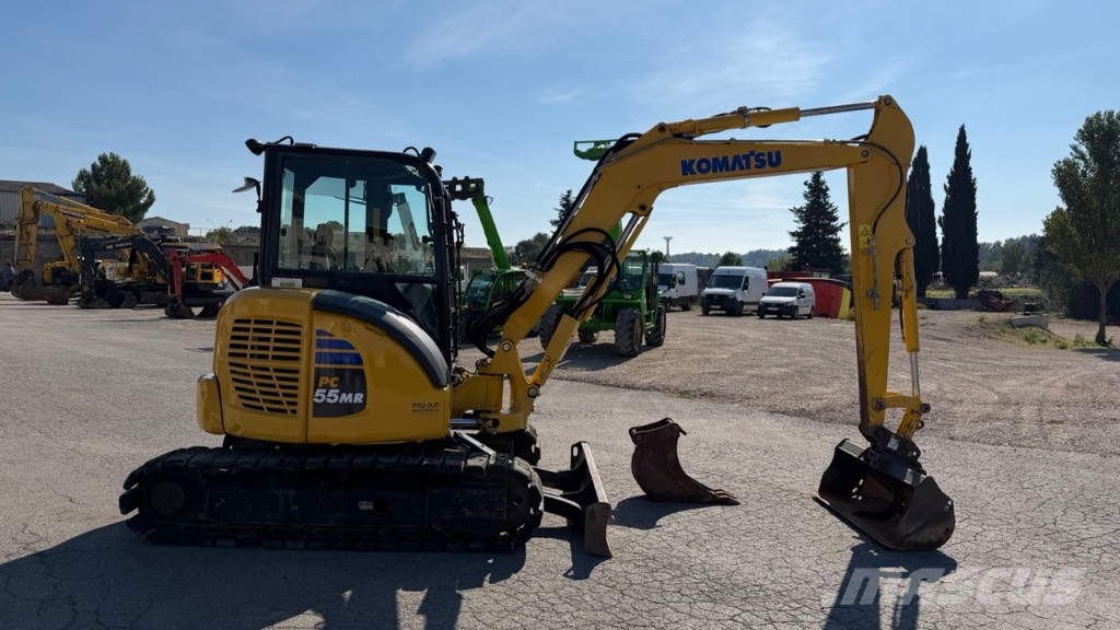 Komatsu PC 55 MR-5 Mini kotrók < 7t