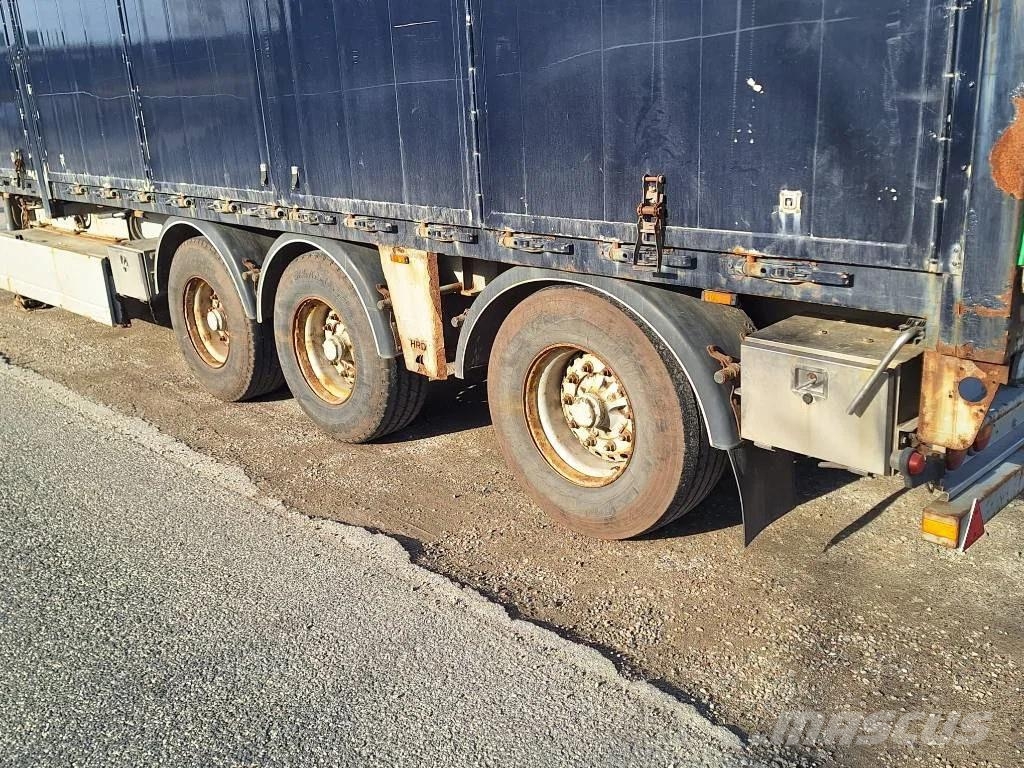 HRD 3 akslet walking floor trailer Walking floor semi-trailers