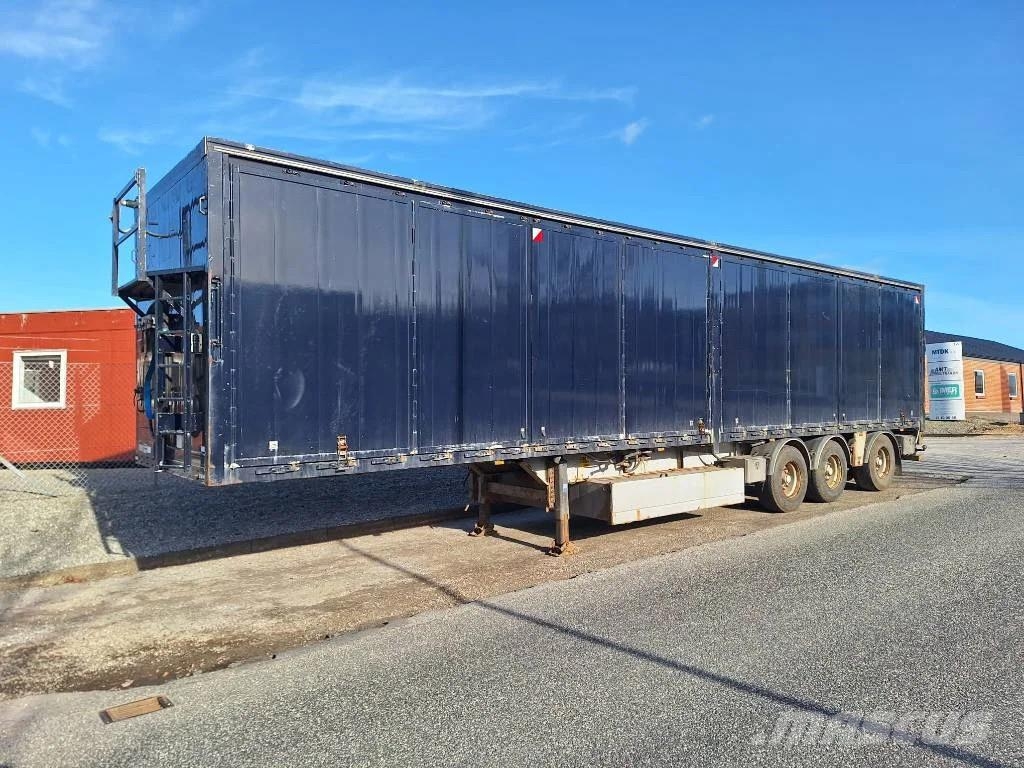 HRD 3 akslet walking floor trailer Walking floor semi-trailers