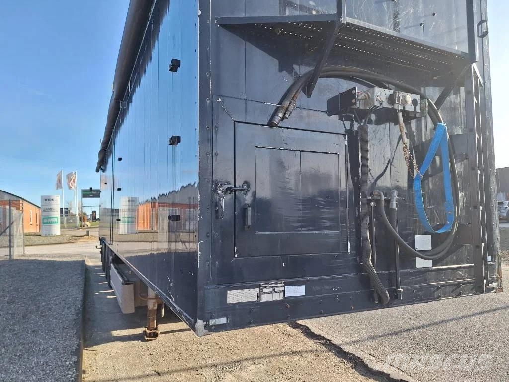 HRD 3 akslet walking floor trailer Walking floor semi-trailers
