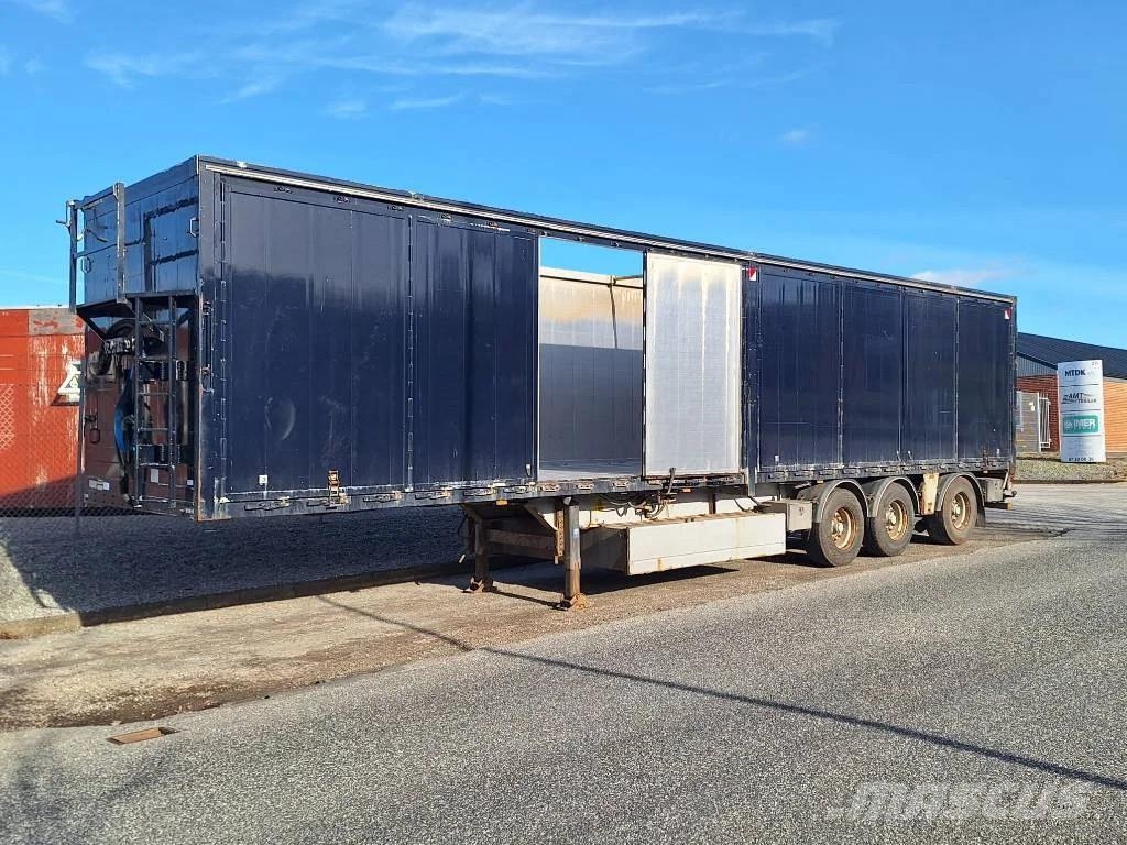HRD 3 akslet walking floor trailer Walking floor semi-trailers