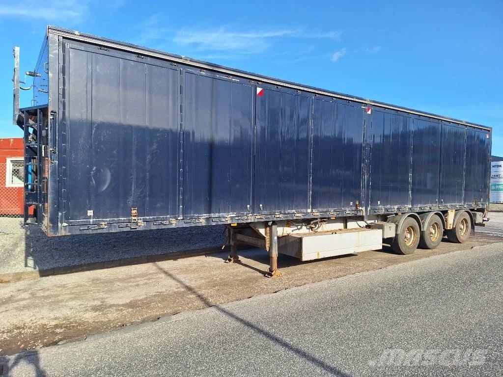 HRD 3 akslet walking floor trailer Walking floor semi-trailers