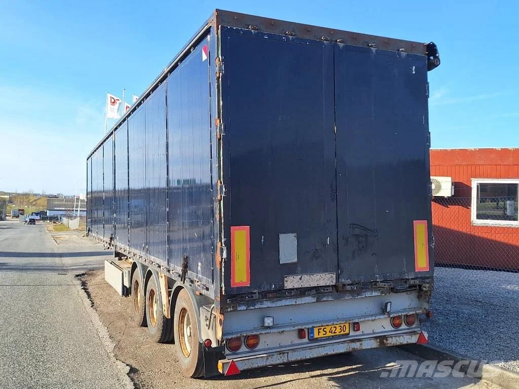 HRD 3 akslet walking floor trailer Walking floor semi-trailers