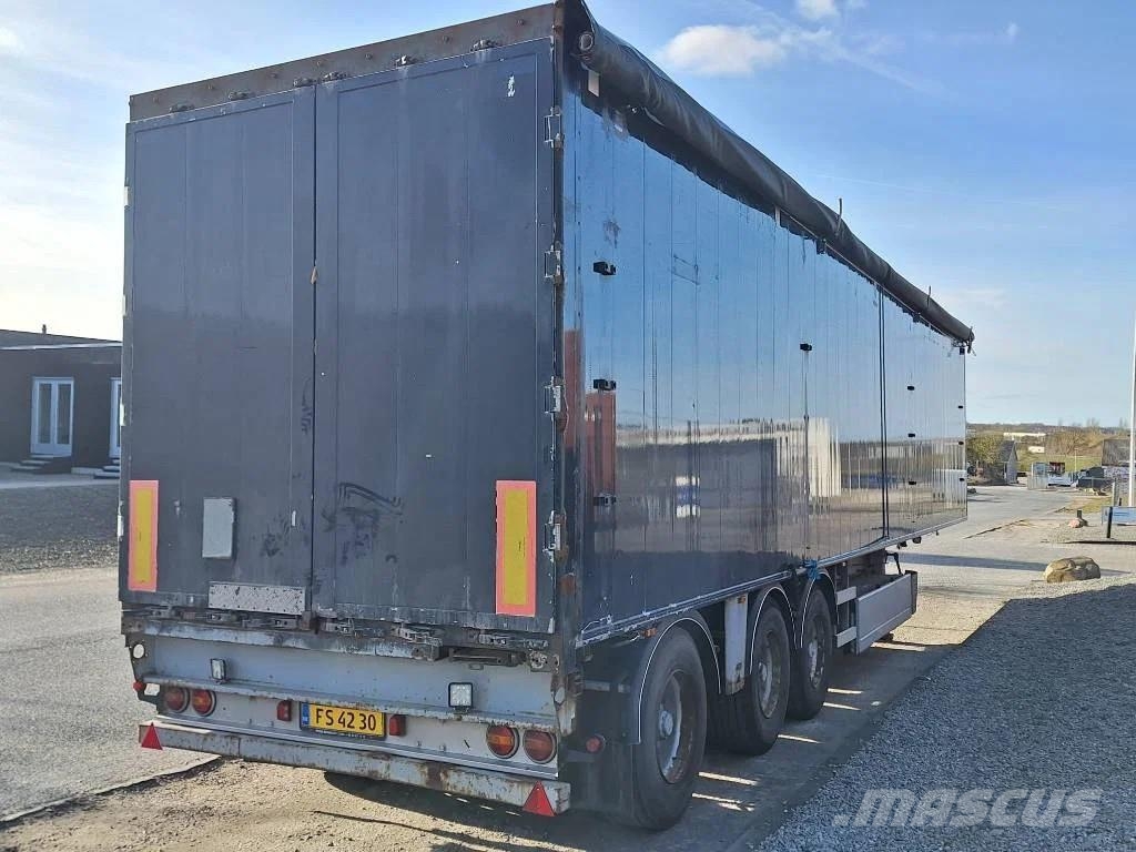 HRD 3 akslet walking floor trailer Walking floor semi-trailers