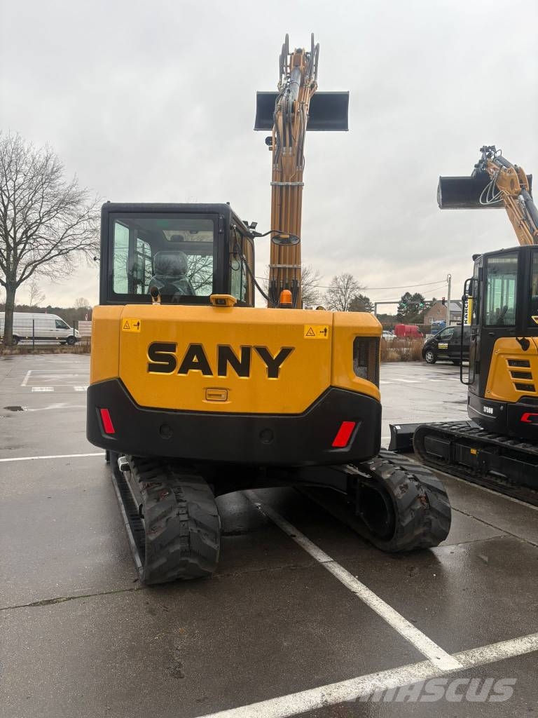 Sany SY 80 U حفارات وسط 7 طن - 12 طن