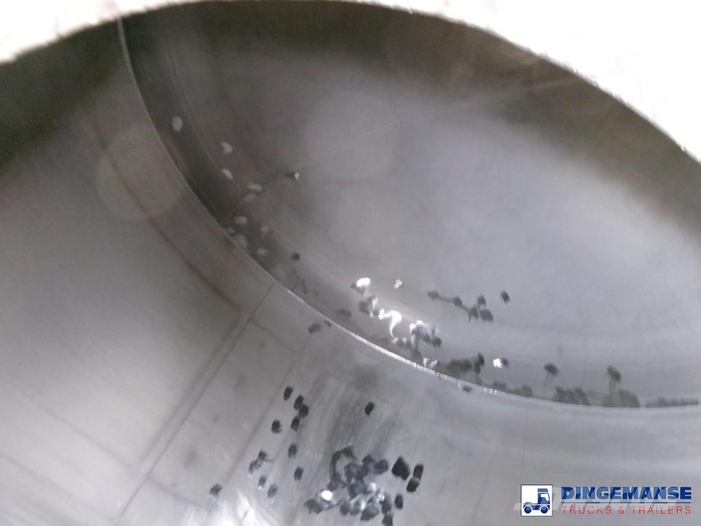 Magyar Chemical tank inox 32.5m3 / 1 comp Полуприцепы-Цистерны
