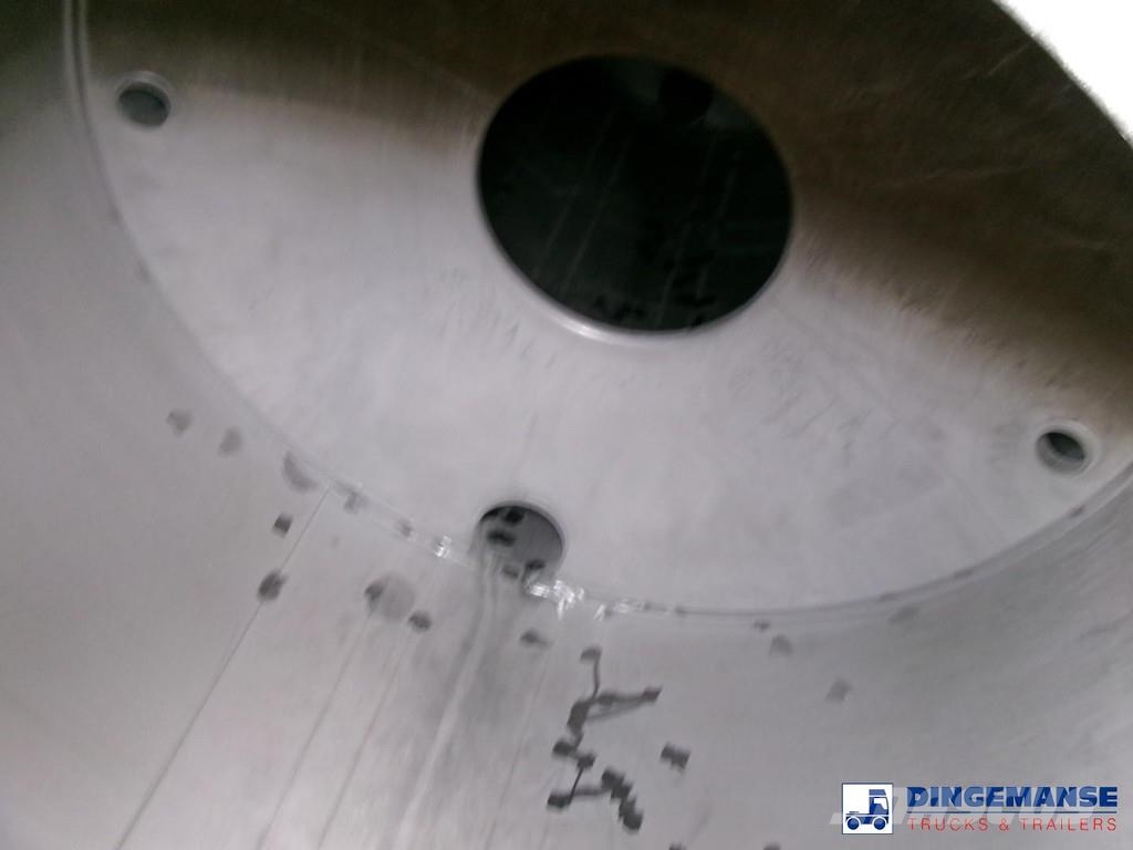 Magyar Chemical tank inox 32.5m3 / 1 comp Полуприцепы-Цистерны