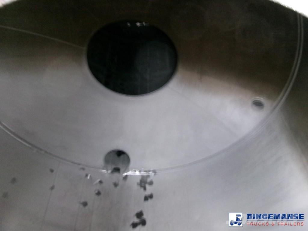 Magyar Chemical tank inox 32.5m3 / 1 comp Полуприцепы-Цистерны