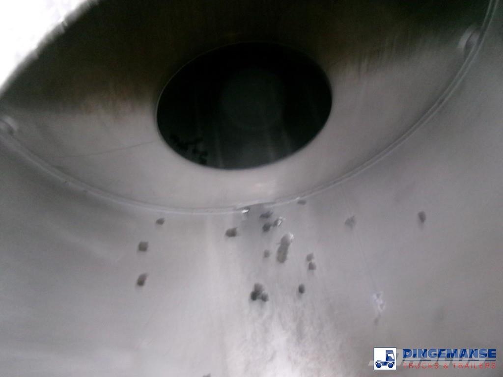 Magyar Chemical tank inox 32.5m3 / 1 comp Полуприцепы-Цистерны