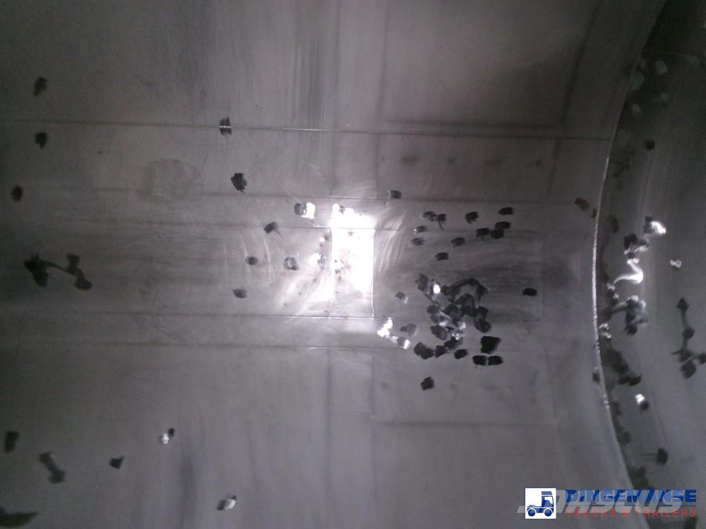 Magyar Chemical tank inox 32.5m3 / 1 comp Полуприцепы-Цистерны