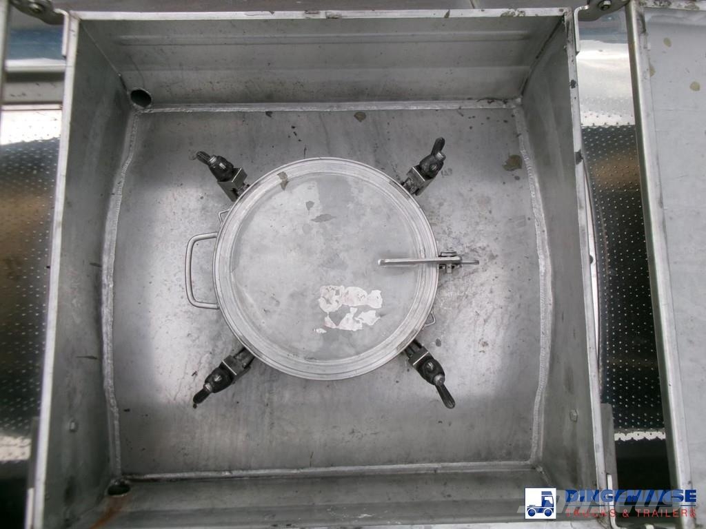 Magyar Chemical tank inox 32.5m3 / 1 comp Полуприцепы-Цистерны