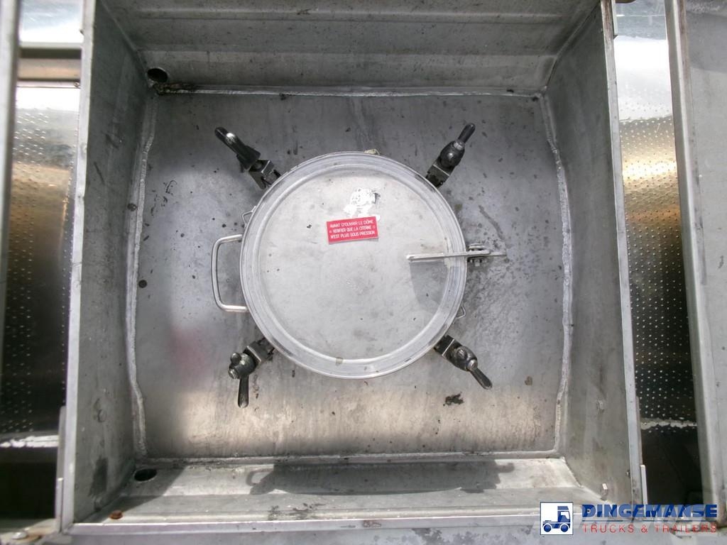 Magyar Chemical tank inox 32.5m3 / 1 comp Полуприцепы-Цистерны