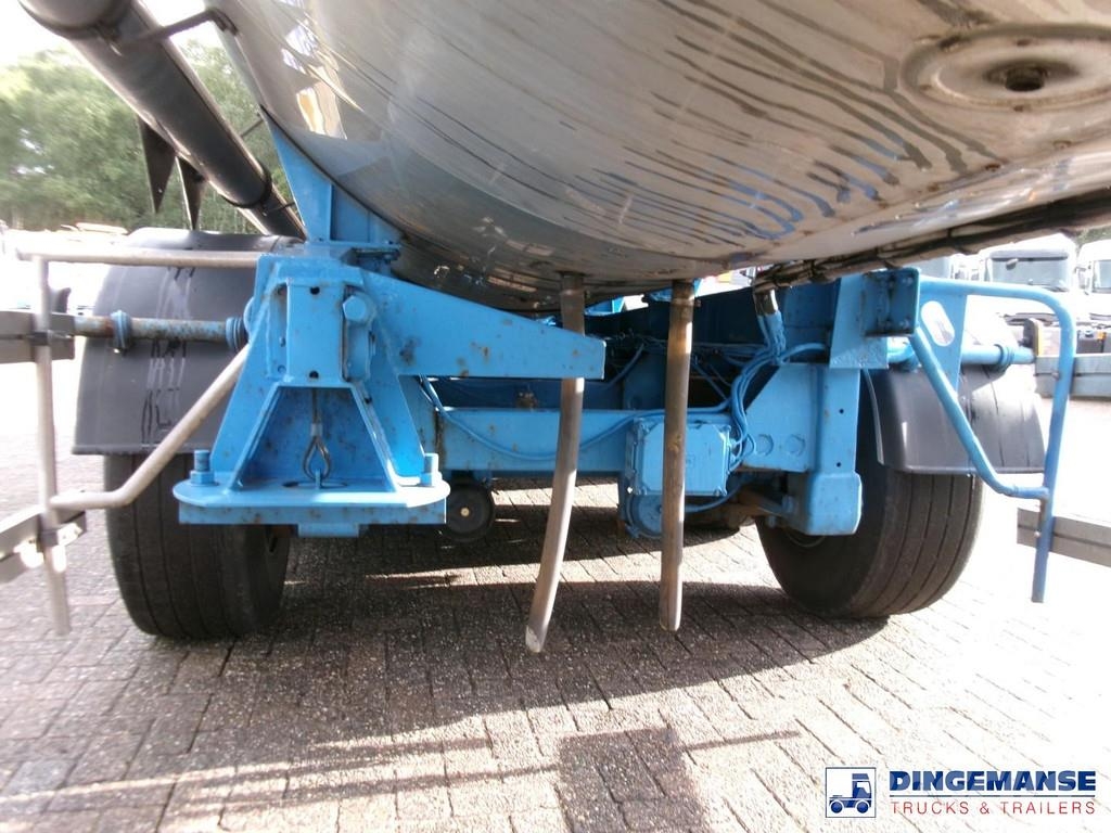 Magyar Chemical tank inox 32.5m3 / 1 comp Полуприцепы-Цистерны