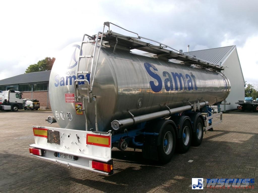 Magyar Chemical tank inox 32.5m3 / 1 comp Полуприцепы-Цистерны