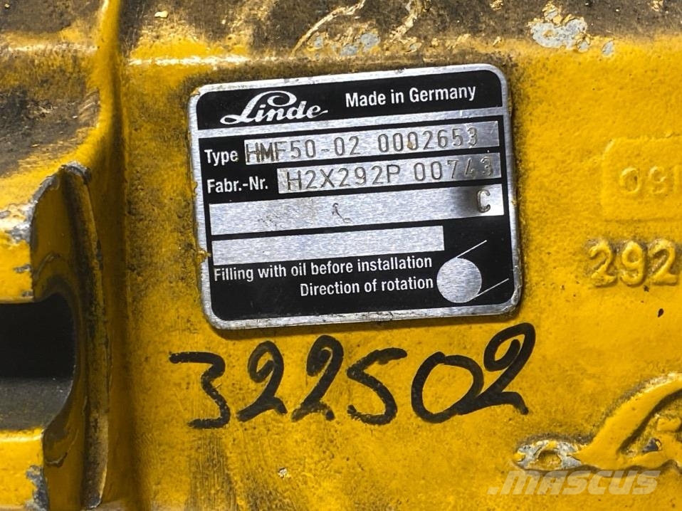 Linde HMF50-02-Drive motor/Fahrmotor/Rijmotor Hidraulikos įrenginiai
