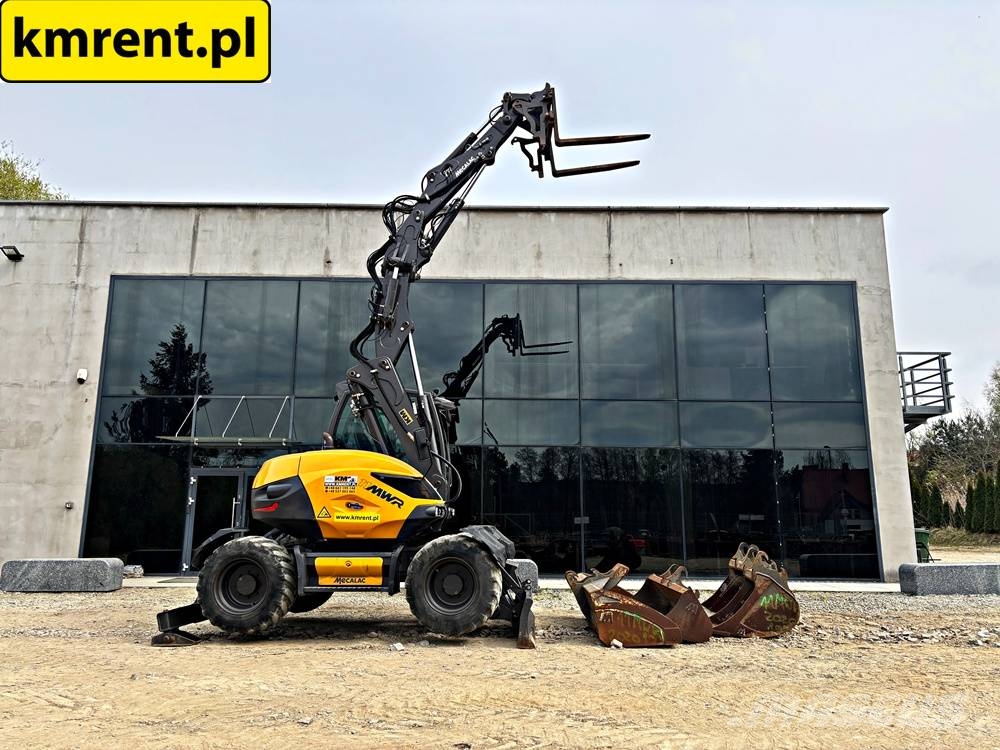 Mecalac 11 MWR KOPARKA KOŁOWA 2020r. | 9 12 LIEBHERR 311 3 Excavadoras de ruedas