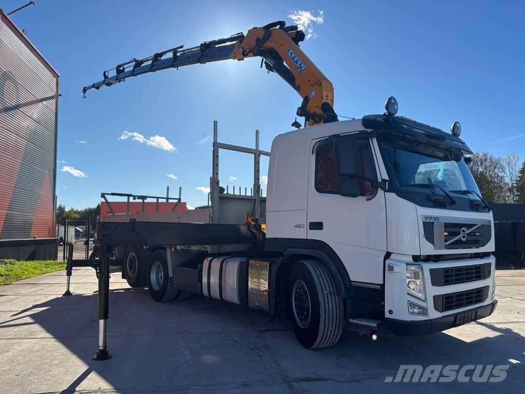 Volvo FM 460 6x2*4 EFFER 275/8S + WINCH / PLATFORM L=538 Kamioni sa kranom