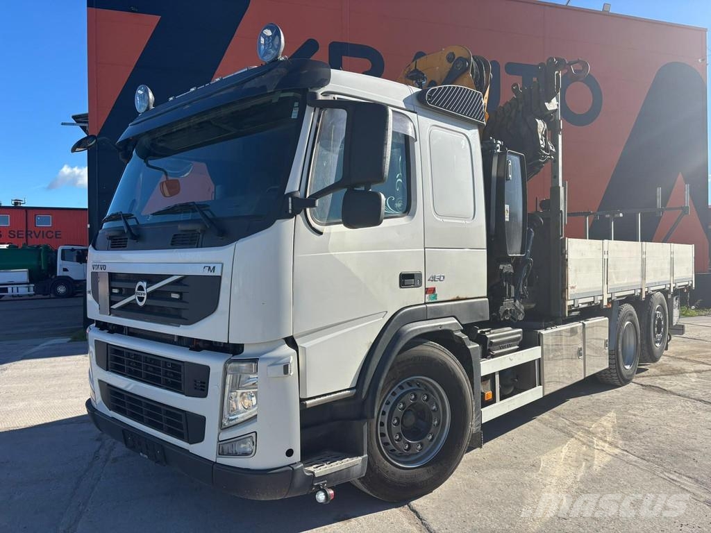 Volvo FM 460 6x2*4 EFFER 275/8S + WINCH / PLATFORM L=538 Kamioni sa kranom
