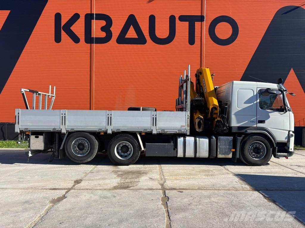 Volvo FM 460 6x2*4 EFFER 275/8S + WINCH / PLATFORM L=538 Kamioni sa kranom