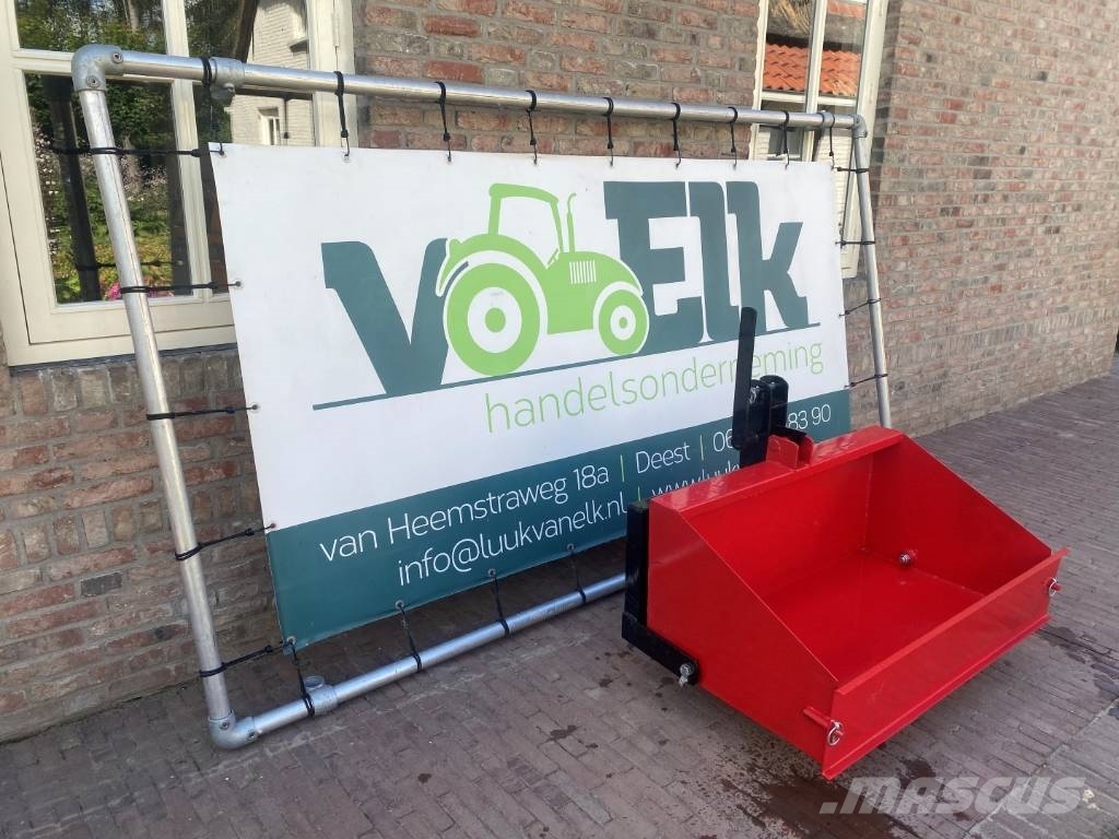 Grondbak G100 G200 voor Minitractor NIEUW Προσαρτούμενα εξαρτήματα τρακτέρ μικρών διαστάσεων
